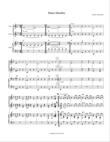 Saint Saens 1874 Op 40 Danse macabre