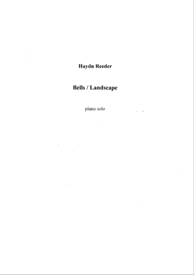 Bells / Landscape, piano solo
