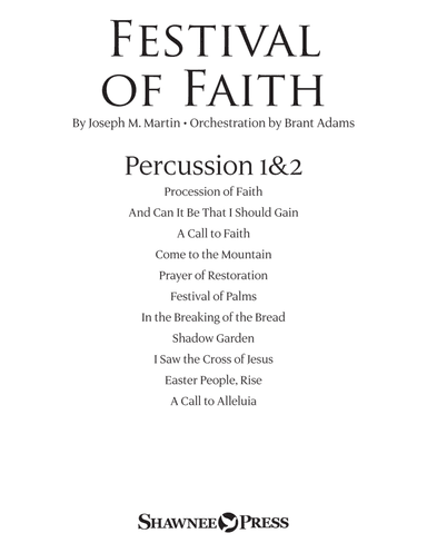 Festival of Faith - Percussion 1 & 2