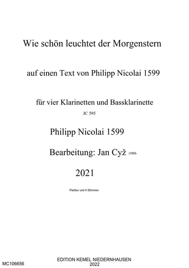 Wie schön leuchtet der Morgenstern