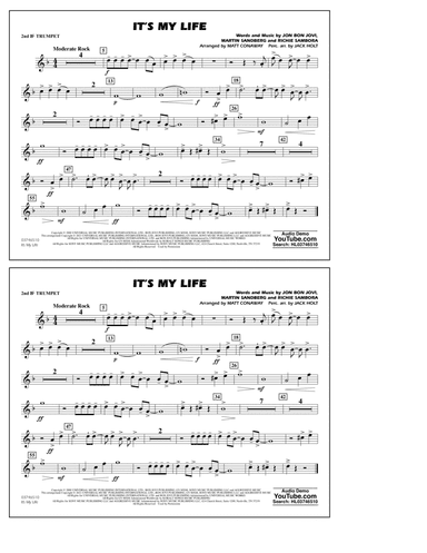 It's My Life (arr. Conaway & Holt) - 2nd Bb Trumpet