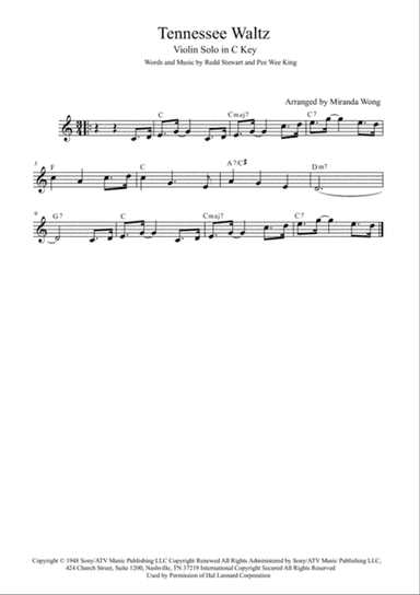 Tennessee Waltz