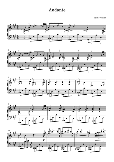 Little Piano Love Song