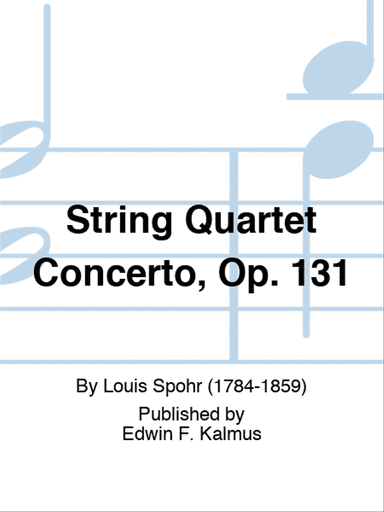 String Quartet Concerto, Op. 131