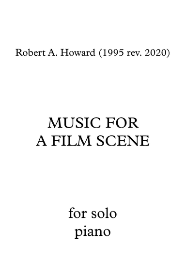 Music for a Film Scene