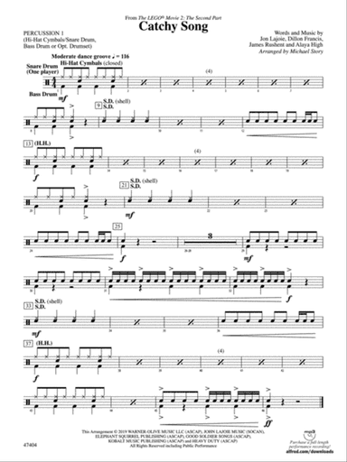Catchy Song: 1st Percussion
