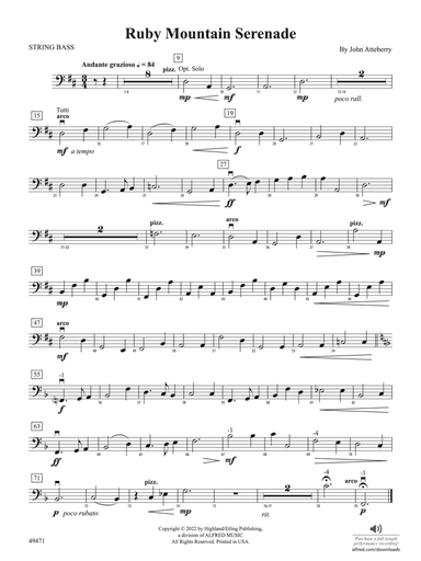 Ruby Mountain Serenade: String Bass