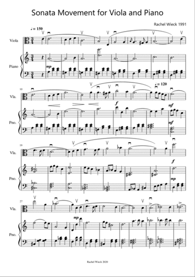 Sonata Movement