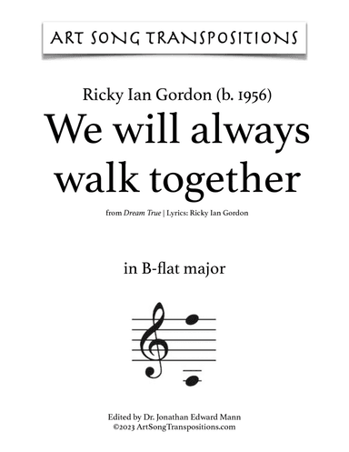 We Will Always Walk Together