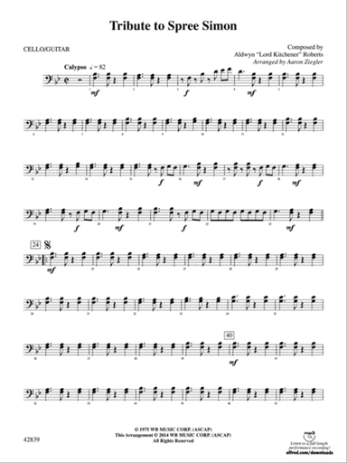 Tribute to Spree Simon: Cello