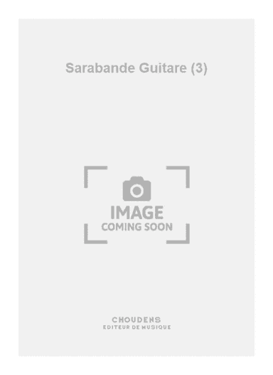 Sarabande Guitare (3)
