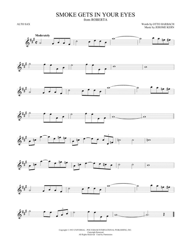 Smoke Gets In Your Eyes