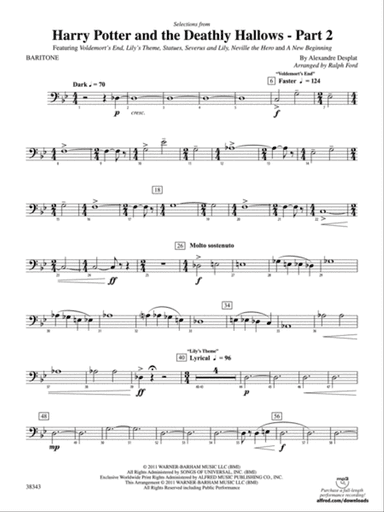 Harry Potter and the Deathly Hallows, Part 2, Selections from: Baritone B.C.
