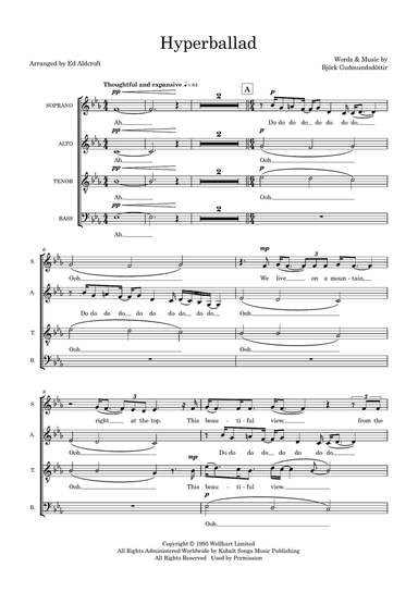 Hyperballad (arr. Ed Aldcroft)