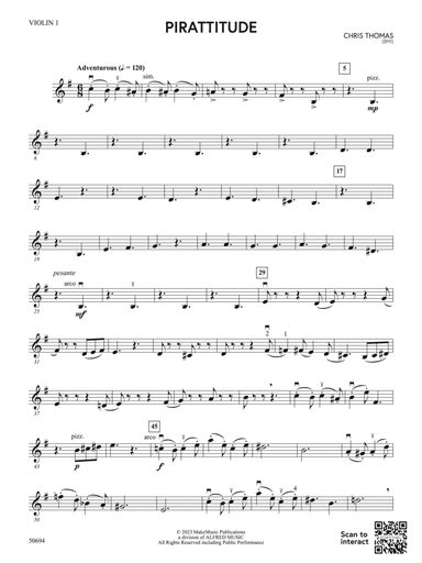 Pirattitude: 1st Violin