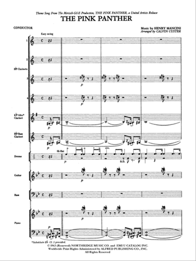 The Pink Panther: Score