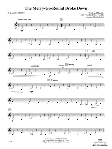 The Merry-Go-Round Broke Down: B-flat Bass Clarinet