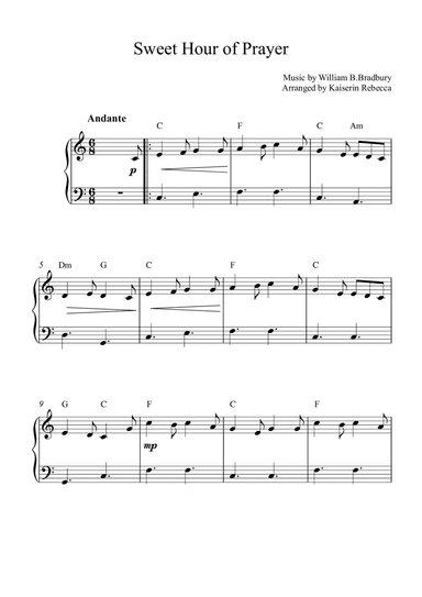 Sweet Hour of Prayer