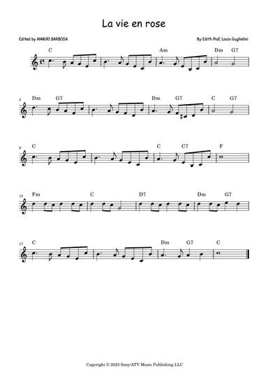 La Vie En Rose
