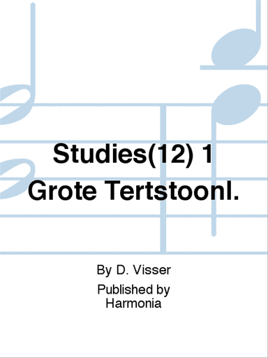 Studies(12) 1 Grote Tertstoonl.