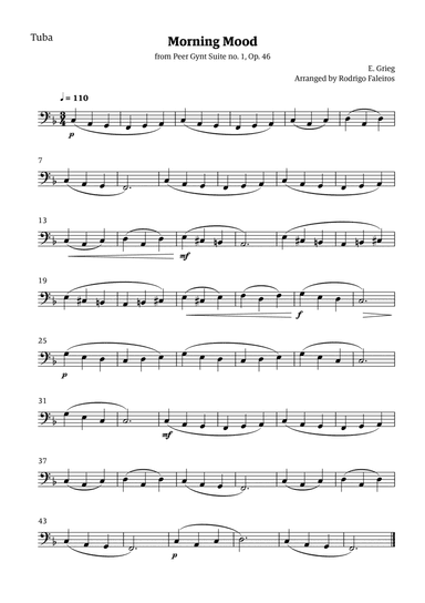 Morning Mood (solo tuba - level 2)