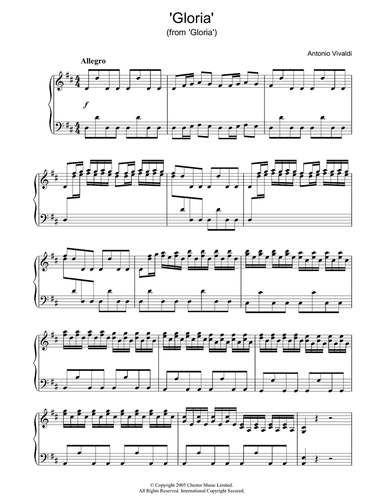 'Gloria' (from 'Gloria')