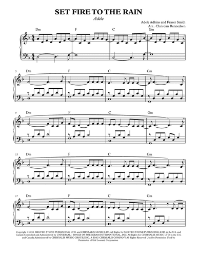 Set Fire To The Rain