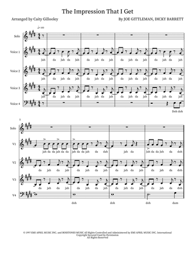 The Impression That I Get