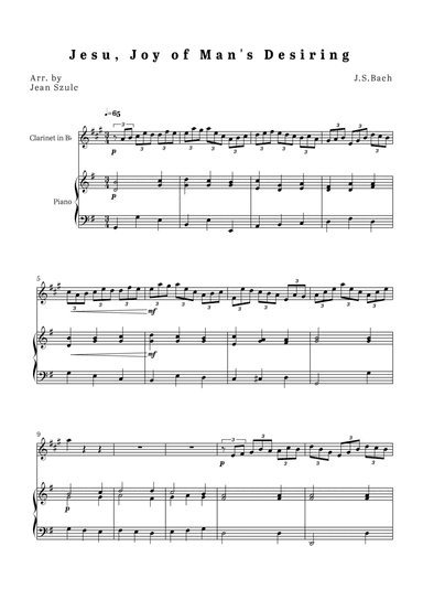 Jesu, Joy of Man's Desiring