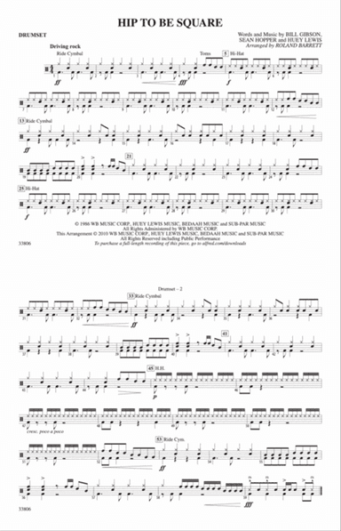 Hip to Be Square: Drumset