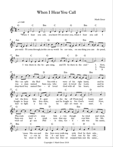 When I Hear You Call