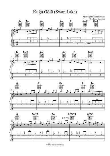 Swan Lake (Kuğu Gölü) - Op 20