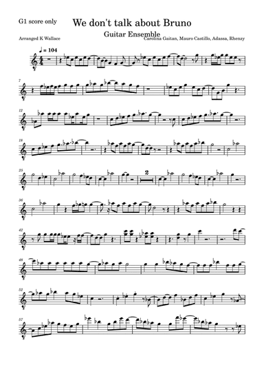 We Don't Talk About Bruno