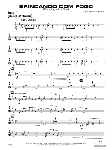 Brincando com Fogo: 1st F Horn