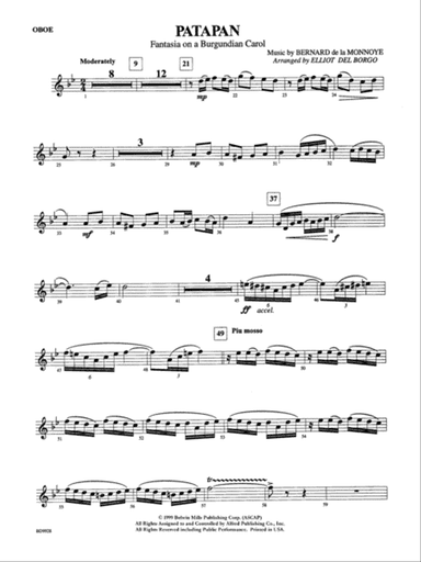Patapan: Oboe