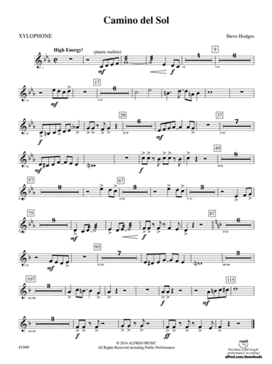 Camino del Sol: Xylophone