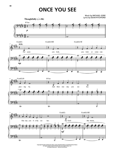 Once You See (from Carrie The Musical)