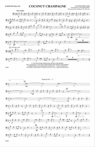 Coconut Champagne: Baritone B.C.