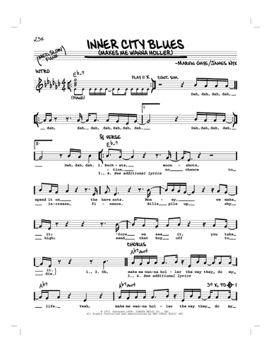 Inner City Blues (Make Me Wanna Holler)