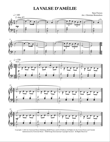La Valse D'amelie