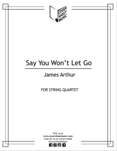 Say You Won't Let Go