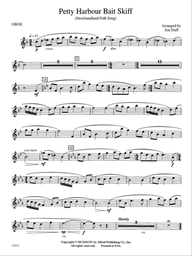 Petty Harbour Bait Skiff: Oboe