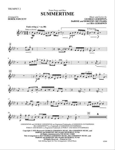 Summertime: Trumpet 2