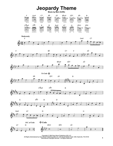 Jeopardy Theme