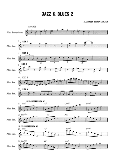 Jazz and Blues volume 2