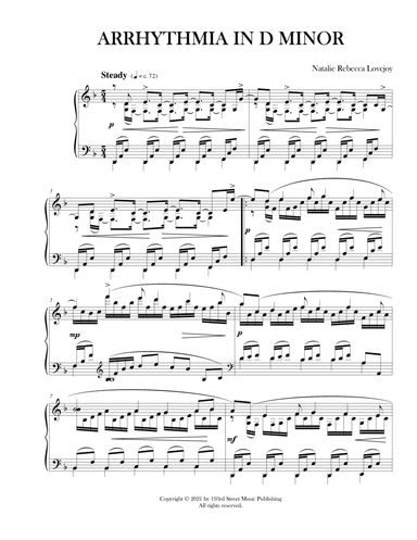 Arrhythmia in D Minor