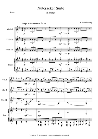 Nutcracker Op.71a - March