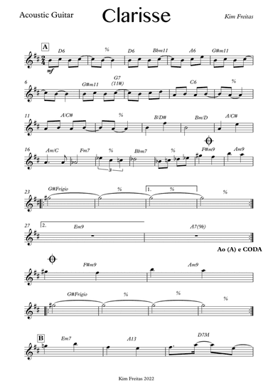 CLARISSE - Score Only