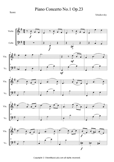 Piano Concerto No.1, Op. 23