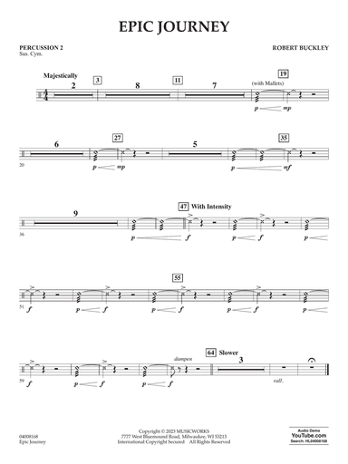 Epic Journey - Percussion 2